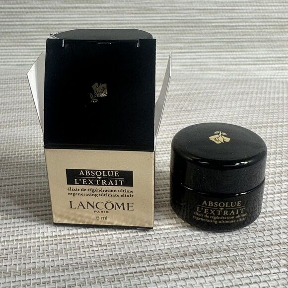 Lancome Absolue L'Extrait Regenerating Ultimate Elixir 5ml Travel Size Cream NIB - Picture 6 of 12